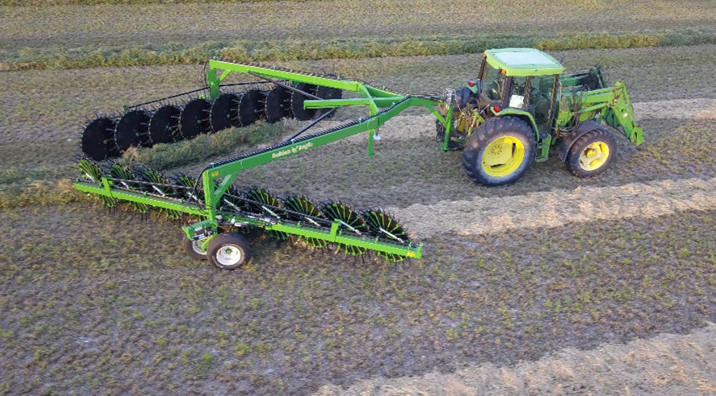 Circle C Wheel Rake Aerial