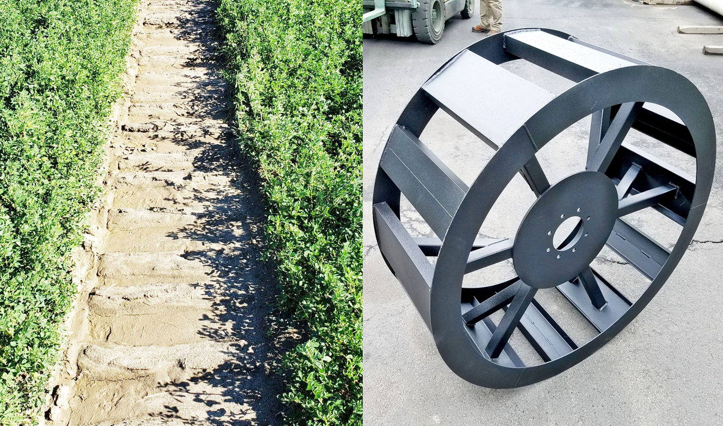 Equipment Irrigation Pivot Wheel